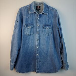Victorinox Swiss army jean shirt snap buttons